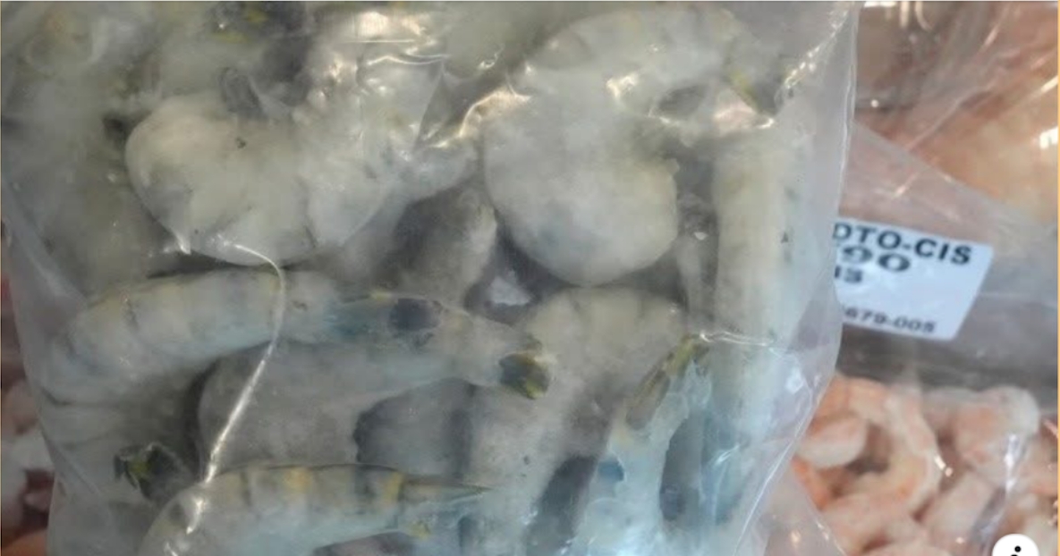 प्रमुख अमेरिकी खुदरा विक्रेताओं में जमे हुए झींगा में रेडियोधर्मी संदूषण पाया गया