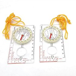 पारदर्शी बेसप्लेट कम्पास